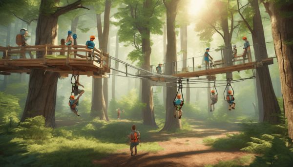 Envie d’aventure ? Plongez dans les parcs France Aventure